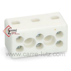 Domino en porcelaine tripolaire 2,5 mm²