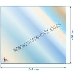 Vitre rfractaire Vitrocramique 544x476 mm P0052135  non srigraphie Deville