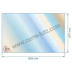 Vitre r�fractaire Vitroc�ramique 604x377 mm Franco-Belge 188802