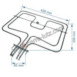 Résistance de voute de four Electrolux 3570797021