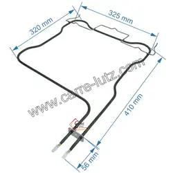 Résistance de sole 1150W C00526533 de four Ariston Indesit