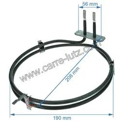 Rsistance circulaire 1800 W de four Whirlpool 480121101159