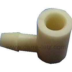 Raccord aspiration angulaire embout pour pompes Ulka