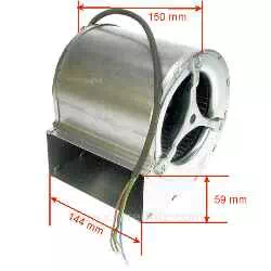 Ventilateur tangentiel pour poêle à granulés 300mm 20w