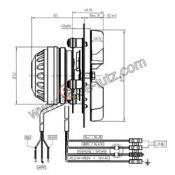 Ventilateur extracteur de fumée de poele a pellet