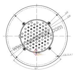 Ventilateur extracteur de fumée R2E210 de poele a pellet
