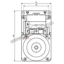 Motoréducteur de vis sans fin 4 tour/minute Kenta de poele à pellet