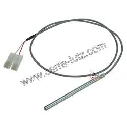 Sonde de temp�rature PTCK  1 KOhm 6x100mm 0,69mt de po�le � pellet