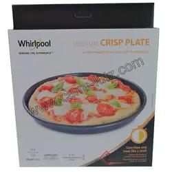 Plat Crisp spécial micro-ondes Whirlpool Ref. 481931018538  481941879756 480131000084 AVM121 AVM290