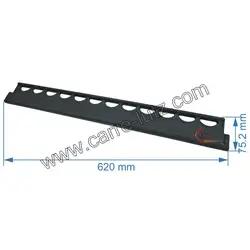 Chenet de foyer F612623B-B de pole Invicta Alma Primo