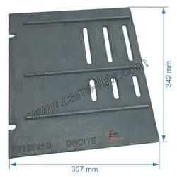 Demie grille de foyer droite F612625B-B de pole Invicta Alma Primo