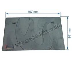 Taque de foyer 700 PM Eco BM Invicta