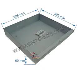 Cendrier de foyer compatible avec Invicta 800 AT800123A