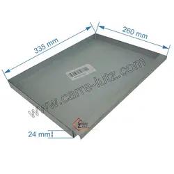 Cendrier de foyer compatible avec Invicta Decor 800 AT700111A