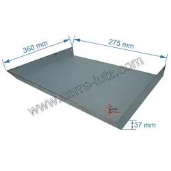 Cendrier de foyer compatible avec Invicta 700 GV AT700318C