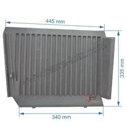 Plaque lat�rale droite 00005240175001 de foyer de cuisin�re 240175 Godin