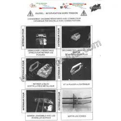 Résistance de grill 1500W pour cusinière Godin 00001304528