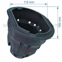 Pot bruleur ou creuset 1121114101 de foyer pour poele a granulé Invicta