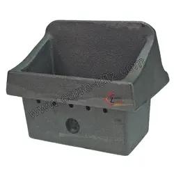 Pot bruleur ou creuset de foyer pour poele a granul� Moretti Design