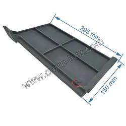 Plaque de foyer arrière droit 10168675300 pour cuisinière Godin