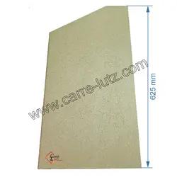 Plaque laterale droite 625mm vermiculite 808133 Panadero Nevada