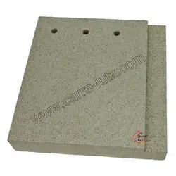Plaque arrire droite vermiculite 210x220x40 Oranier Skagen