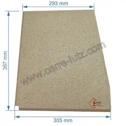 Plaque lat�rale gauche en vermiculite Exoflam