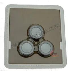 Lot de 3 t�tes de rasage compatible HS71/50 S�rie 5000 / 7000 Philips
