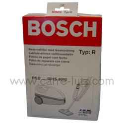 Sacs d'aspirateur par 8 BBZ1 AF1 TYPE R Bosch Siemens