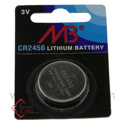 Pile bouton Lithium CR2450 3V