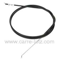 Cable rigide avec "Z" et gaine plastifiée 1,8 mt