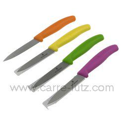 Couteau office Victorinox manche plastique couleur