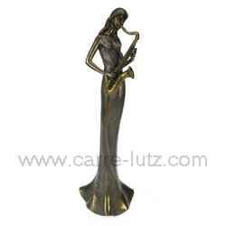 Sculpture résine/bronze saxo