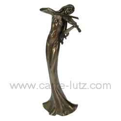Sculpture résine/bronze Violon