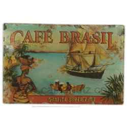 Mini planche decouper café brasil