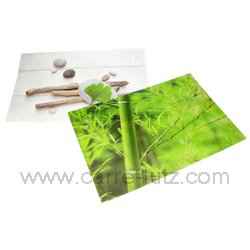 Set de table bambou/gynkgo