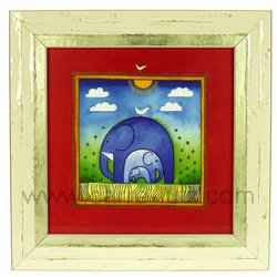 Cadre enfant thème éléphant