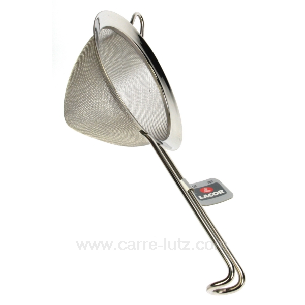 50846 Passoire Conique Sur Pied 45 Cm, Argent [225] - Maison