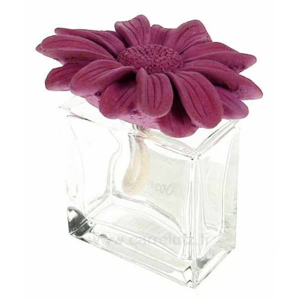 Coffret Vase en céramique avec fleur de platre diffuseur de parfum  d'ambiance Comptoir de Famille - Provence Arômes Tendance sud